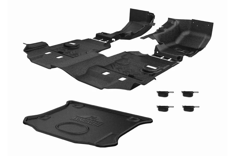 Jeep Wrangler JK 4-Door ArmorLite Complete Full Floor Kit, Mesa Smoke