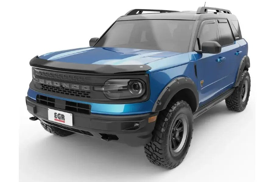 2021+ Ford Bronco EGR USA Superguard Hood Guard, Dark Smoke Finish | 303561