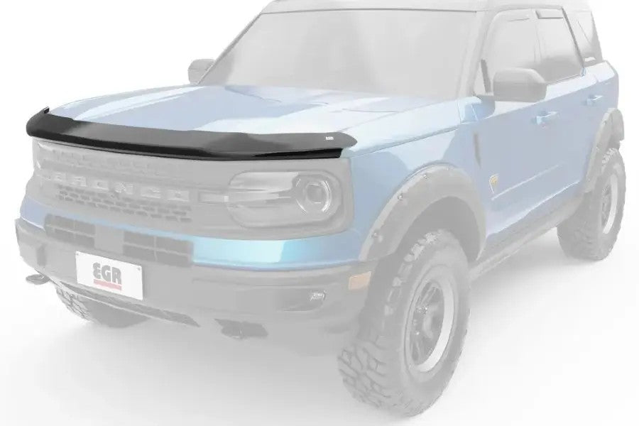 2021+ Ford Bronco EGR USA Superguard Hood Guard, Dark Smoke Finish | 303561