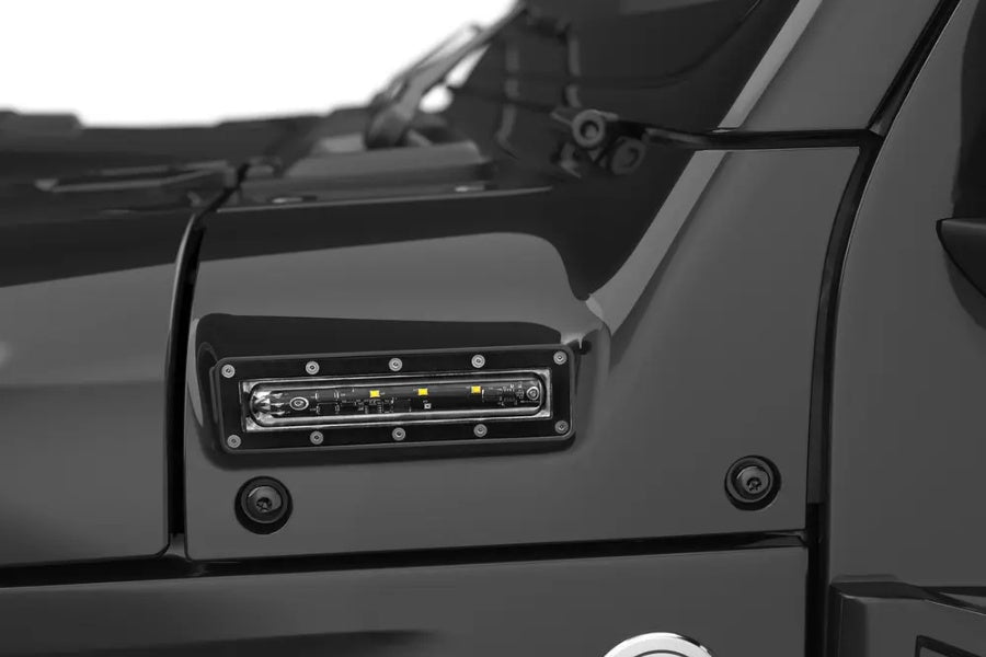 EGR USA VSL Jeep Side LED Lights - Black - JL/JT