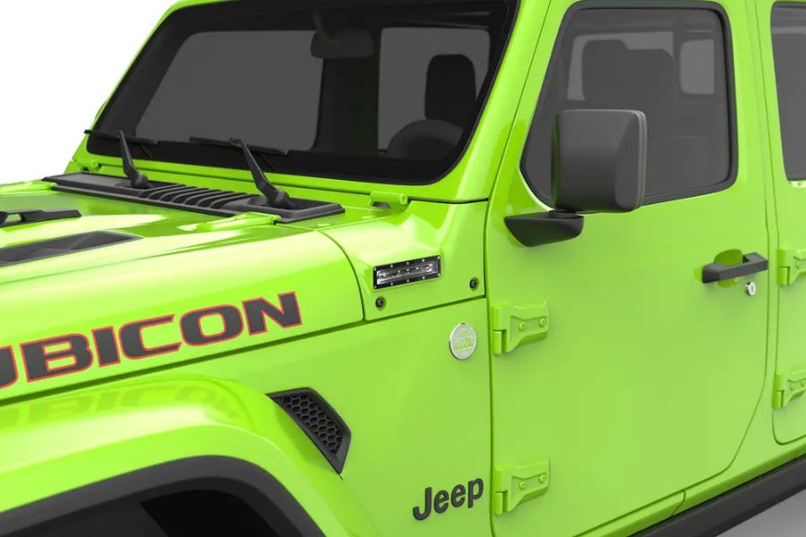 EGR USA VSL Jeep Side LED Lights - Gecko Green - JL/JT