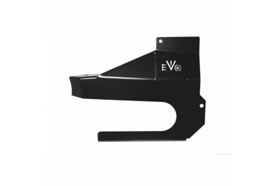 EVO Manufacturing PROTEK Exhaust Loop Skid - Black - JL 4dr