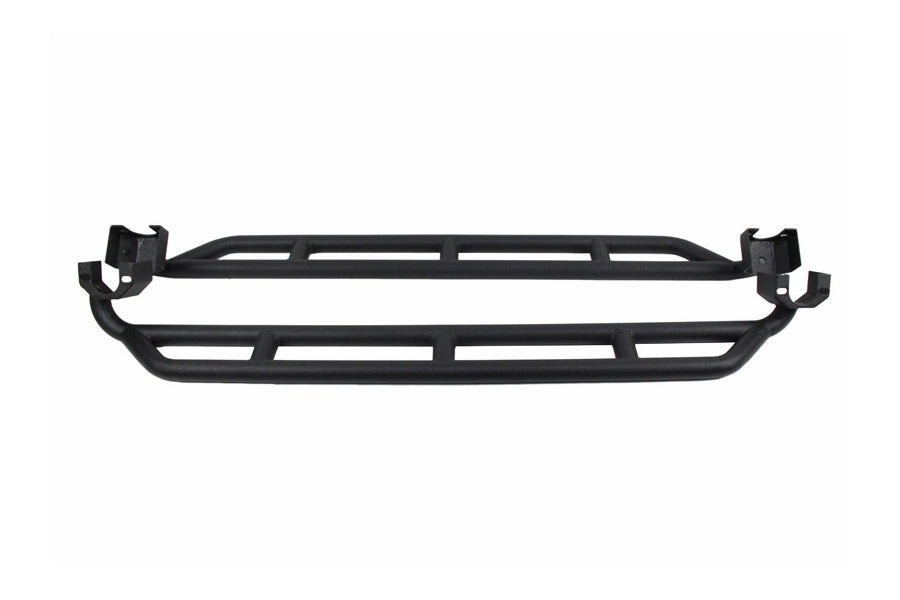 Fishbone Offroad Rocker Guards - Black -  JK