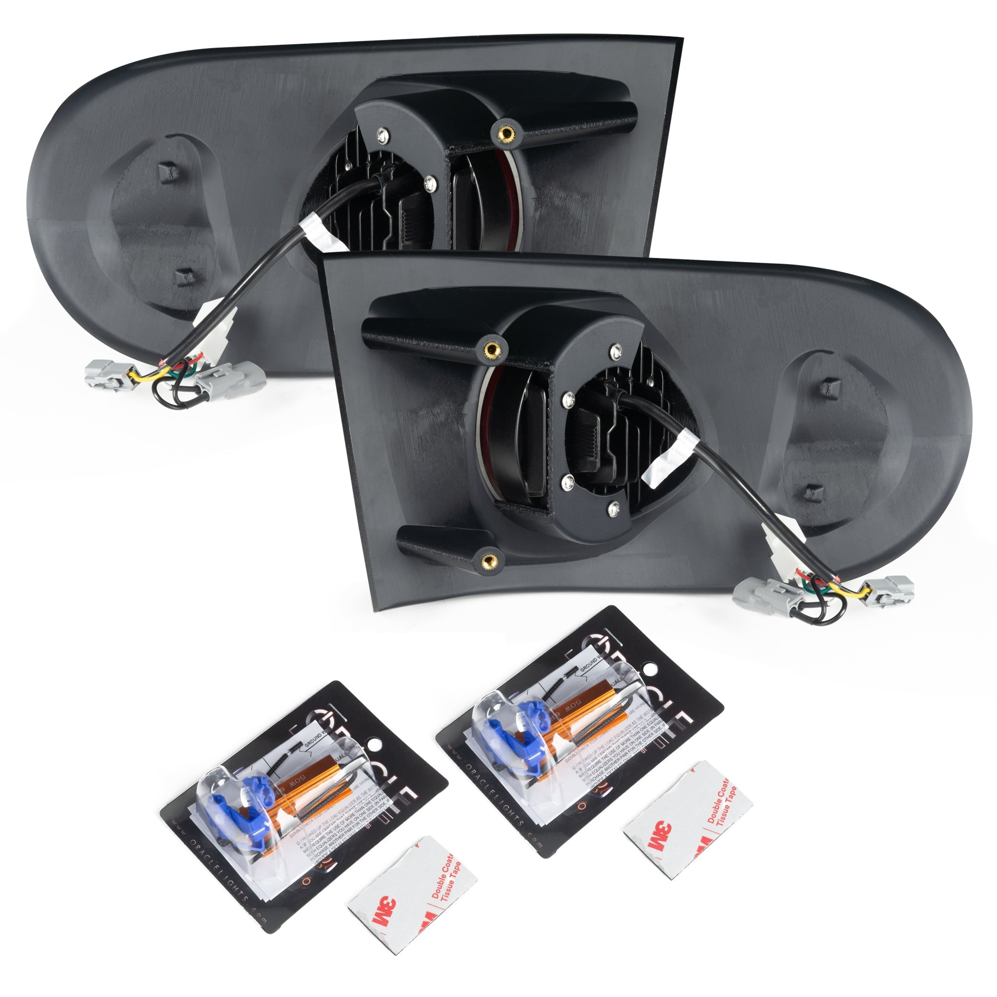 Toyota FJ Cruiser 2007-2014, ORACLE Lighting Flush Mount LED Tail Lights, view 7