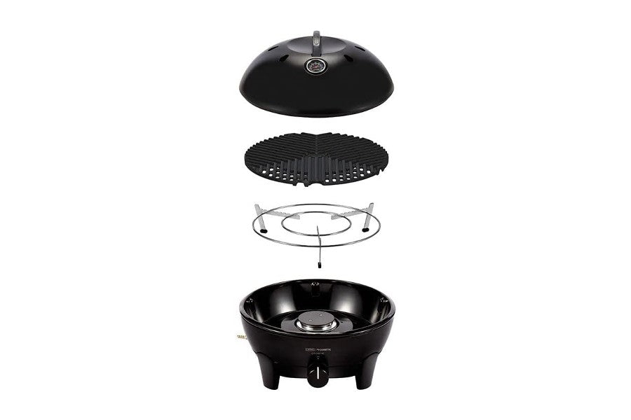 Front Runner Outfitters Citi Chef 40, Black, Portable 4 Piece, Gas Barbeque, Camp Cooker by CADAC