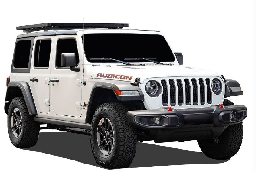 Jeep Wrangler JL 4-Door Front Runner Outfitters Slimline II Extreme Half Roof Rack Kit