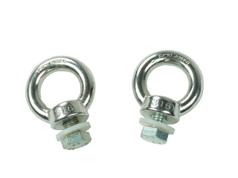 Front Runner Outfitters Tie Down Rings - Stainless Steel