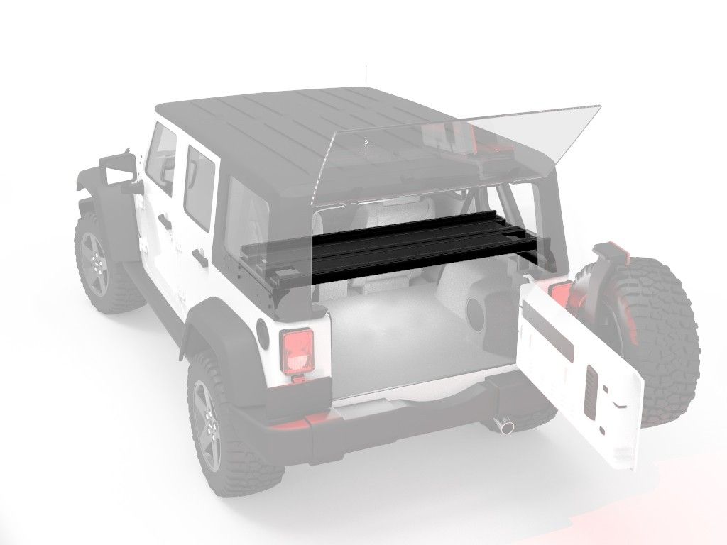 Jeep Wrangler JK Front Runner Outfitters Cargo Storage Interior Rack