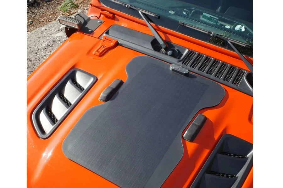Jeep Wrangler JL and Gladiator JT Rubicon Cascadia 4x4 VSS 2.0 Hood Solar Panel