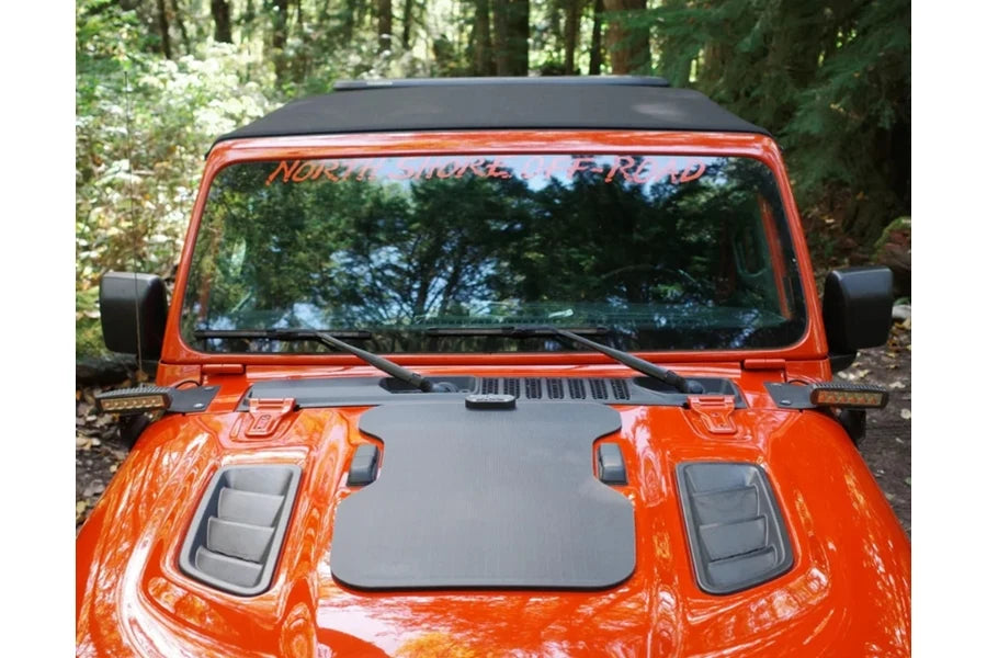 Jeep Wrangler JL and Gladiator JT Rubicon Cascadia 4x4 VSS 2.0 Hood Solar Panel
