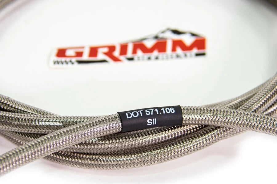 Grimm Offroad Braided Air Hose, 20-inch