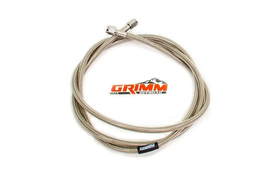 Grimm Offroad Stainless Steel Braided Air Hose, 120-inch