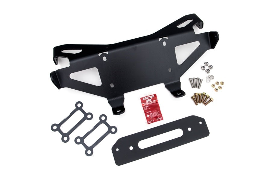 Grimm Offroad Steel Bumper Winch plate - JL/JT