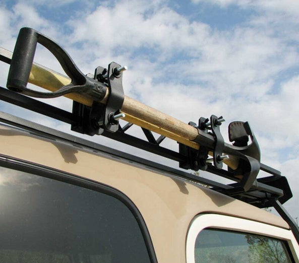 Garvin Combo Ax and Shovel Mount Roof Rack - 6in