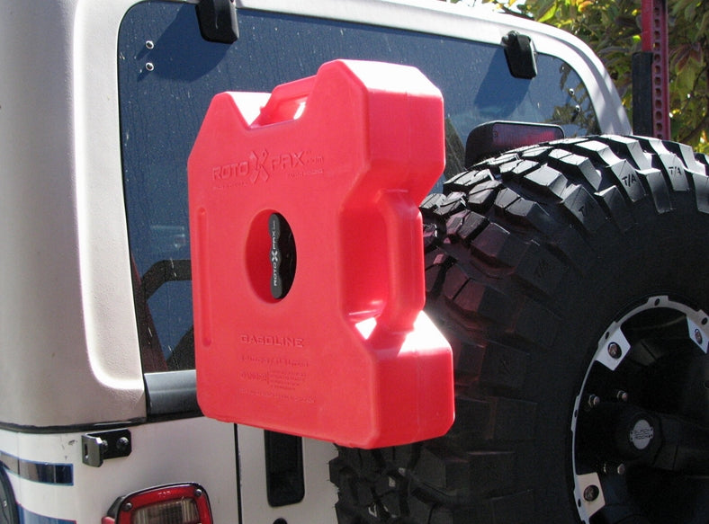 Garvin Rotopax Can Mount for EXT Series Tire Carrier, Passenger Side