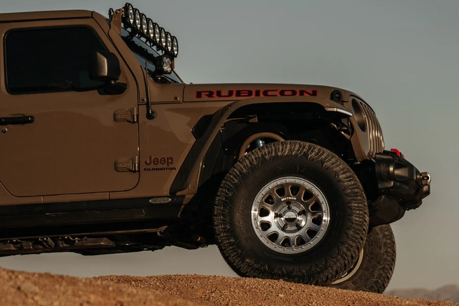 Jeep Wrangler JL, JK and Gladiator JT Method Race Wheels 709 HD Bead Grip Wheel, 18x9 5x5 12mm  - Machined