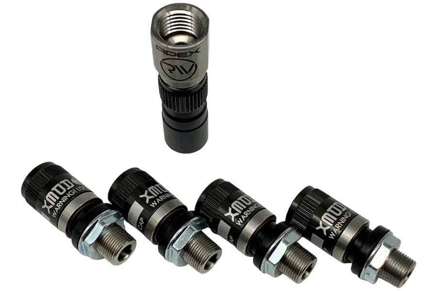 APEX R.I.V. Standard Length Rapid Inflate Valve - Set of 5