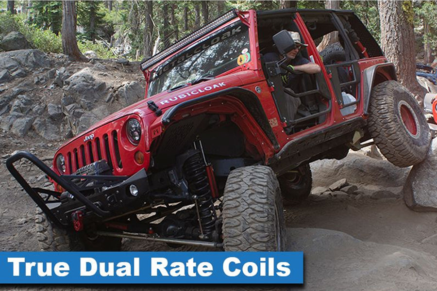 2007-24 Jeep Wrangler JK/JL 392 MetalCloak 4.5-5.5in Front Dual Rate Coil Springs