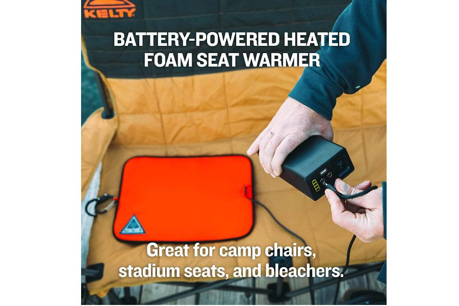 Ignik Outdoors Heated Seat Pad, Battery-Powered Seat Warmer