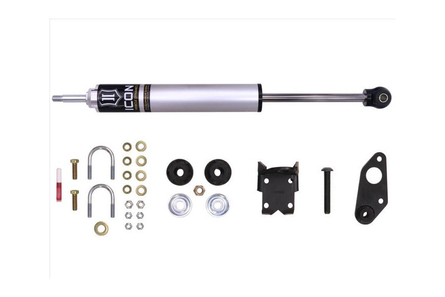 Icon Vehicle Dynamics High Clear Steering Stabilizer System - JK