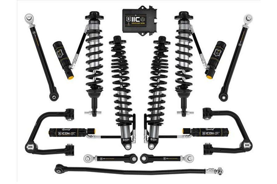 Icon Vehicle Dynamics 3-4in Stage 8 Lift Kit, Tubular - 2021+ Ford Bronco