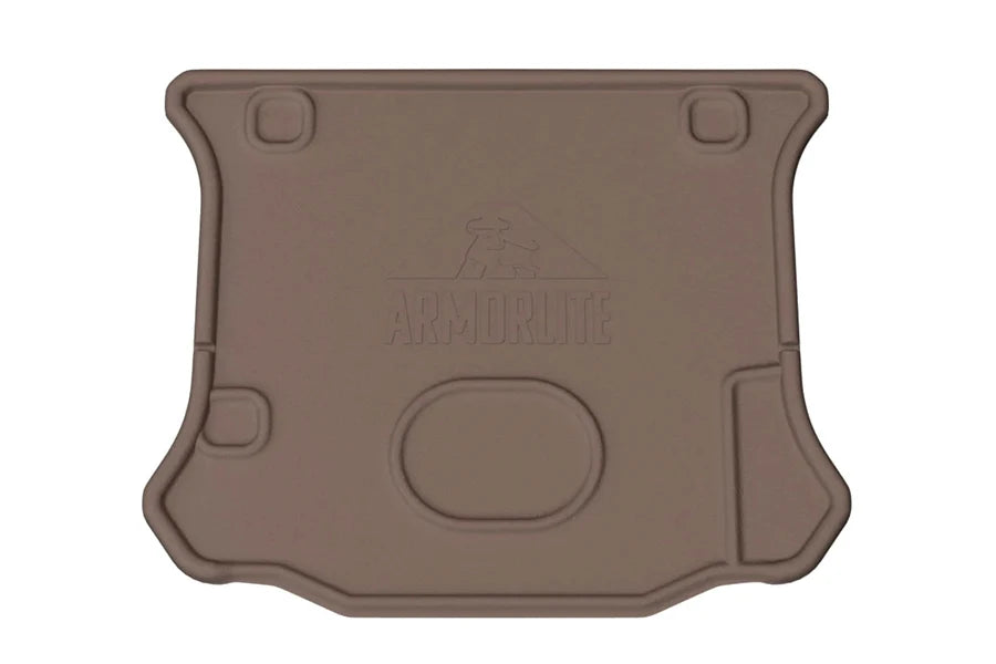 Jeep Wrangler JK 4-Door ArmorLite Rear Cargo Mat, Desert Khaki