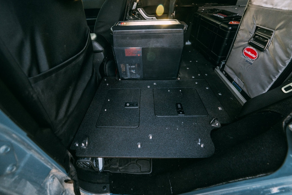 2007-18 Jeep Wrangler JK 4dr - Second Row Seat Delete Plate System