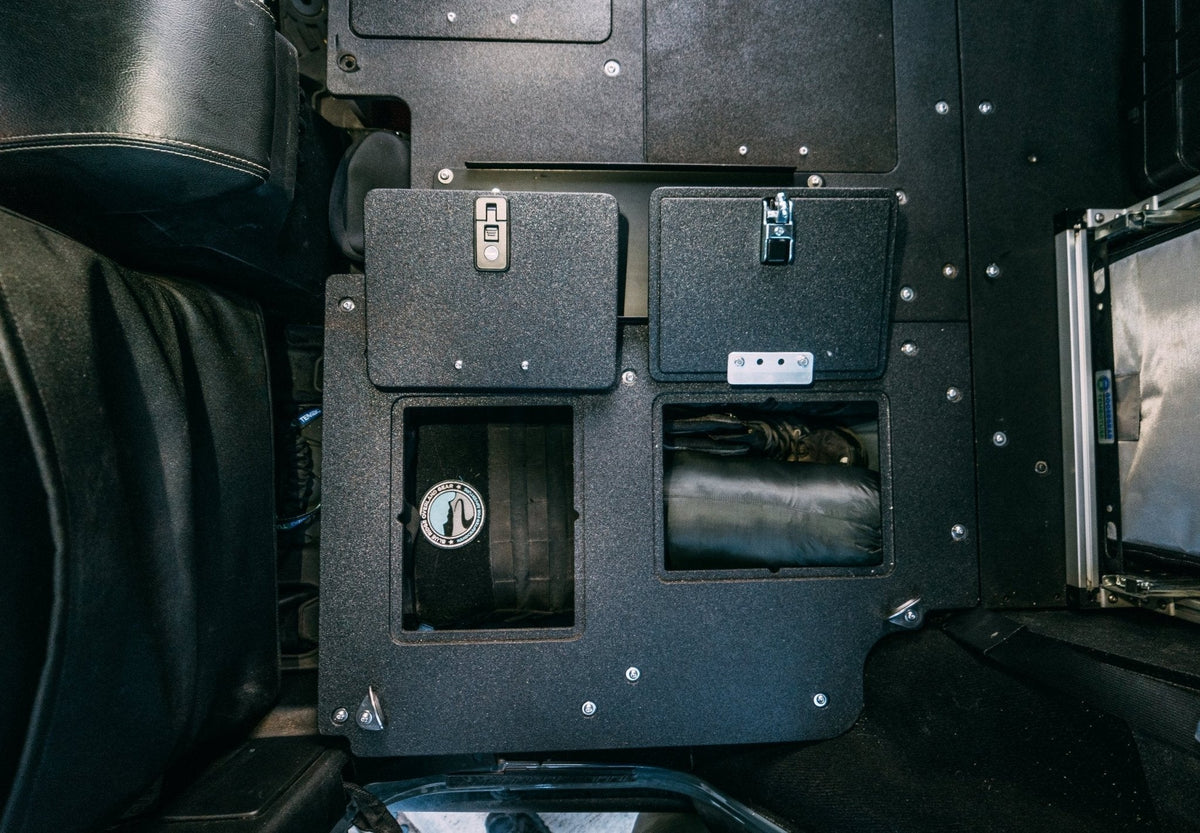 2007-18 Jeep Wrangler JK 4dr - Second Row Seat Delete Plate System