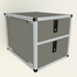 2007-18 Jeep Wrangler JK 2dr - Double Drawer Module - 22 3/16" Wide x 28" Depth