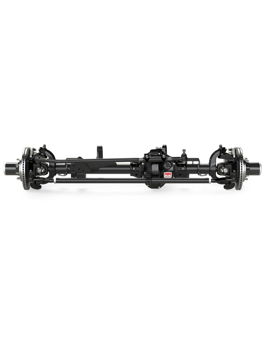 Jeep Wrangler JK 2007-2018, TeraFlex 70in Tera60 HD Front Axle with Locking Hub, Coilover Brackets, 4-6in Lift