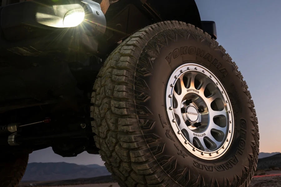 Jeep Wrangler JL, JK and Gladiator JT Method Race Wheels 709 HD Bead Grip Wheel, 18x9 5x5 12mm  - Machined