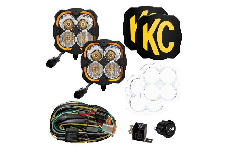 KC HiLiTES Flex ERA 4 2-Light Master Kit