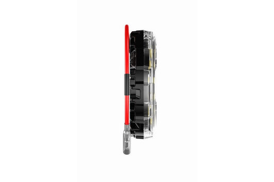 KC HiLiTES Cyclone V2 LED Single Light - Clear Lens