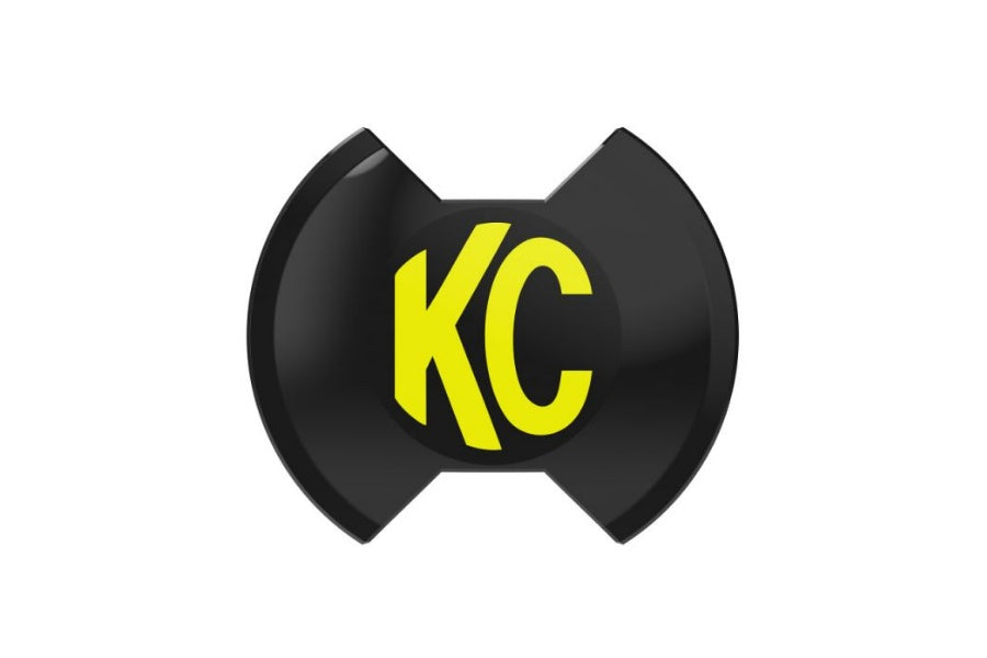 KC HiLiTES SlimLite 8in LED Light Cover - Black