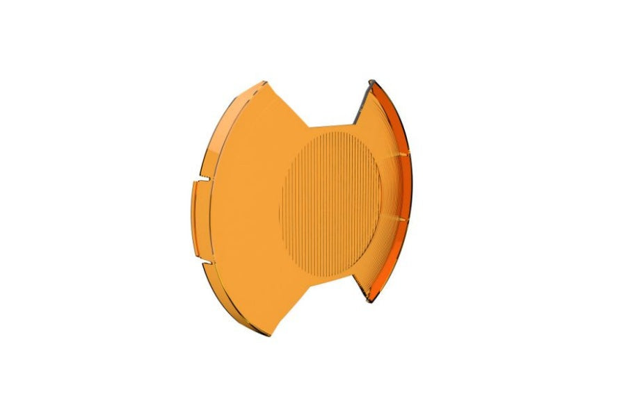 KC HiLiTES SlimLite 8in LED Light Shield - Driving, Amber