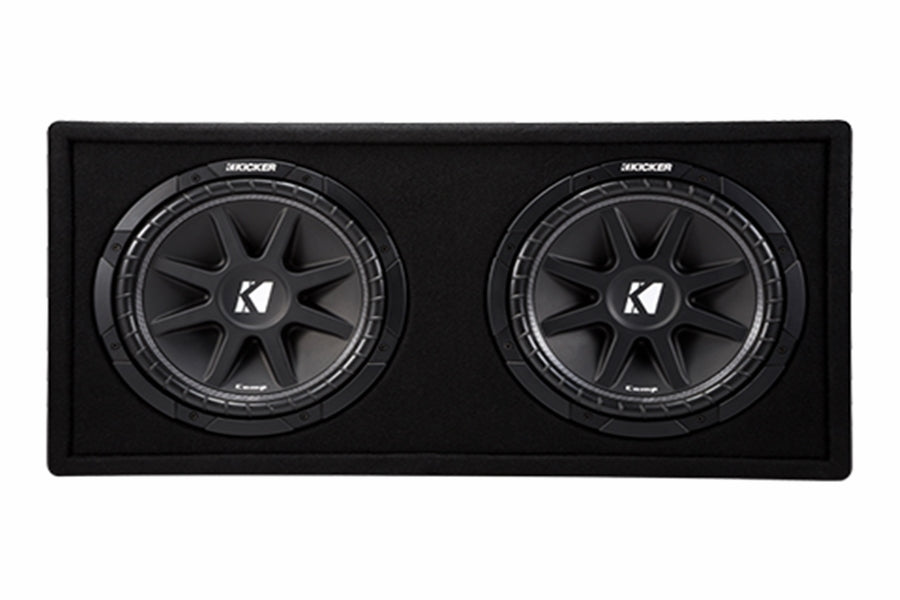 Kicker Dual 12in Comp Subwoofer Enclosure