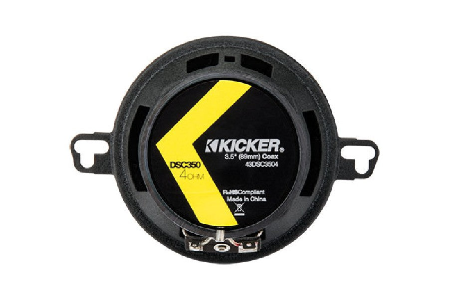 Kicker 3.5in DS Series Coaxial Speakers