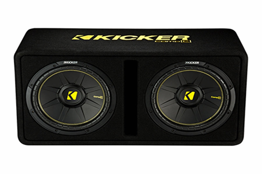 Kicker CompC Dual 12-Inch Subwoofer Enclosure