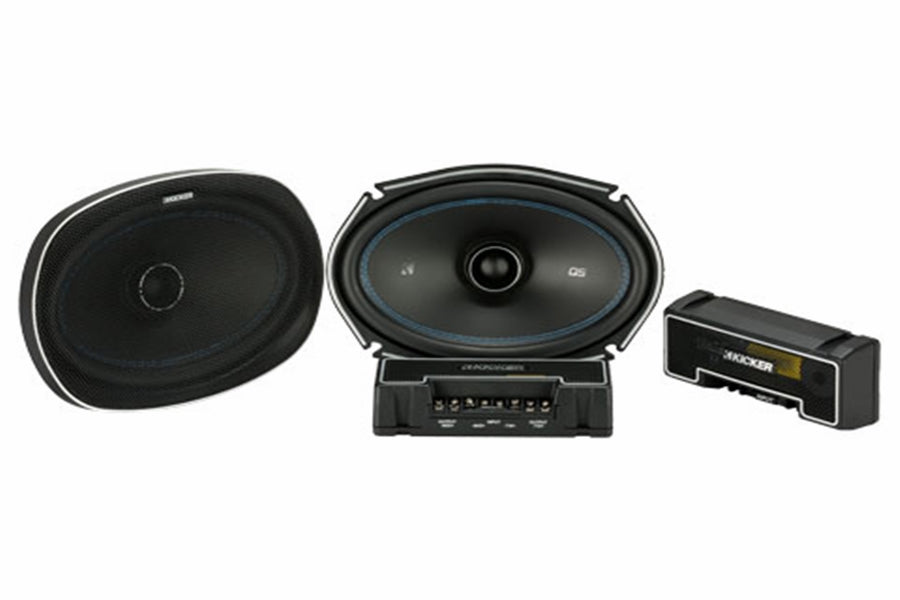 Kicker QS Series 6in x 9in Coaxial Speakers