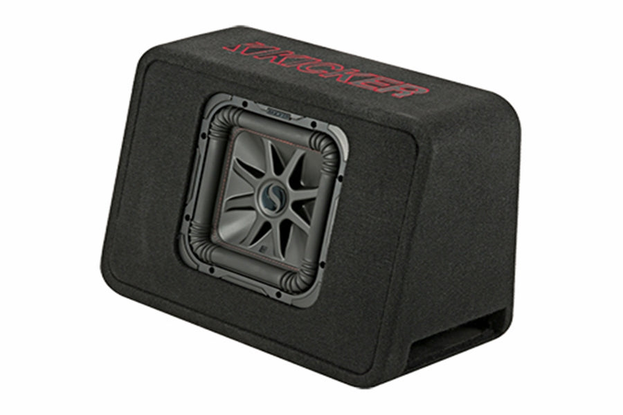 Kicker Single 10in Solo-Baric L7R 2-Ohm Truck Subwoofer Enclosure