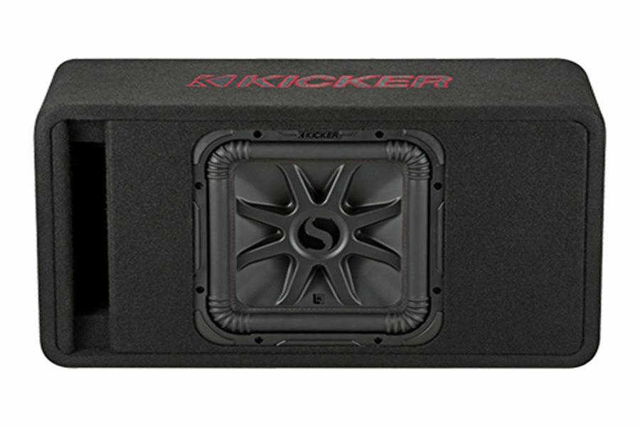 Kicker Single 12in Solo-Baric L7R 2-Ohm Subwoofer Enclosure