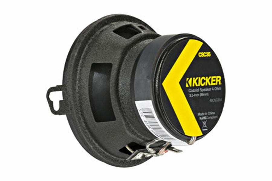 Kicker CS-Series 3-1/2 Inch Coaxial Speakers