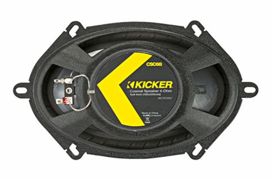 Kicker CS-Series 6x8-inch Coaxial Speakers