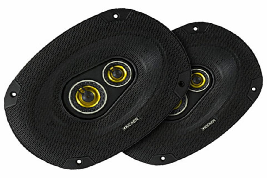 Kicker CS-Series 6x9-inch 3-Way Speakers