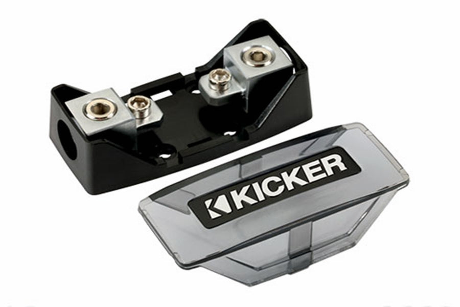 Kicker FHS AFS Fuse Holder, 1/0-8AWG in/out, Single Fuse