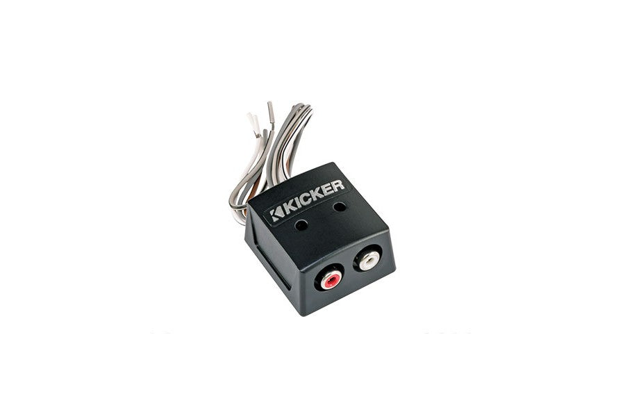 Kicker KISLOC Speaker wire-to-RCA Converter with LOC, 2ch.