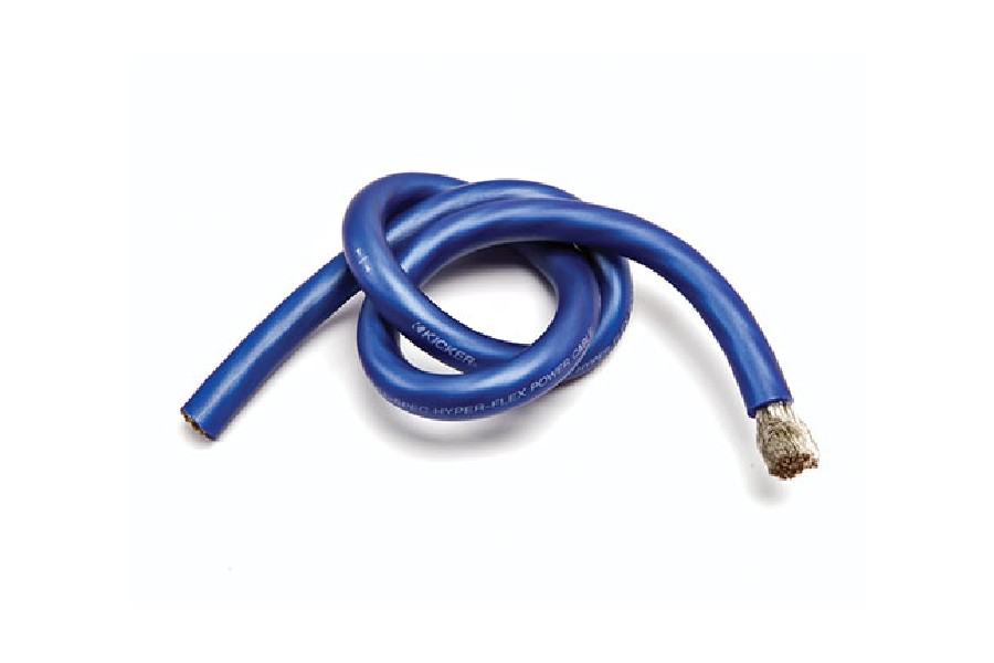 Kicker 50ft Blue Power Cable - 1/0AWG