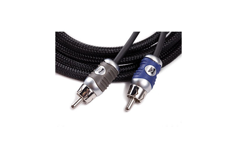 Kicker Q-Series Interconnect 3 Meter 2-Channel Signal Cable