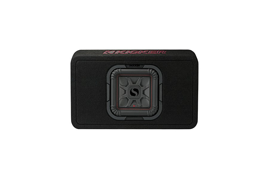 Kicker Single 8in L7T 2-Ohm Subwoofer Thin Profile Enclosure