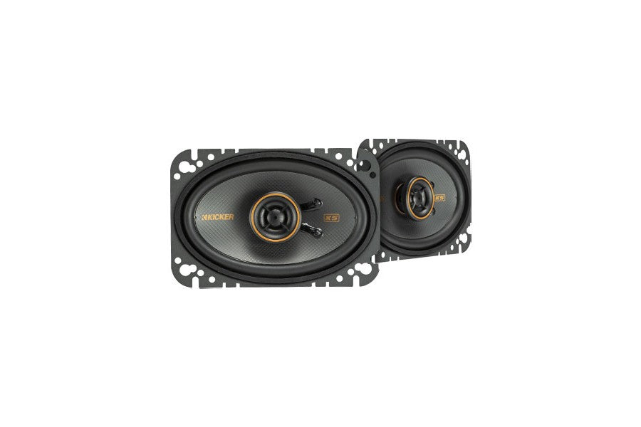 Kicker KS-Series 4x6in Coaxial  Speakers